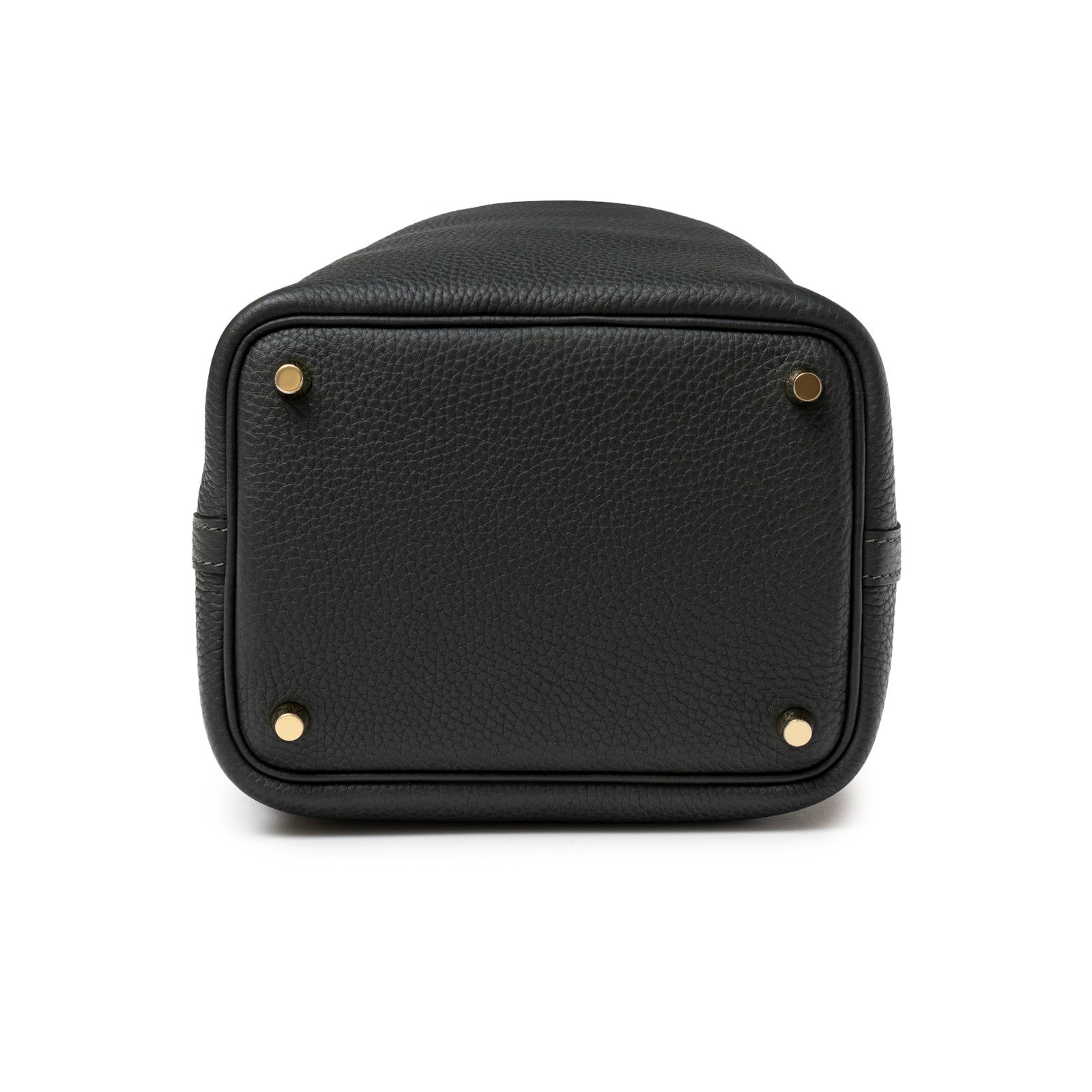 Hermès Picotin 18 Vert Fonce Clemence Gold Hardware