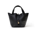 Hermès Picotin 22 Black Clemence Palladium Hardware