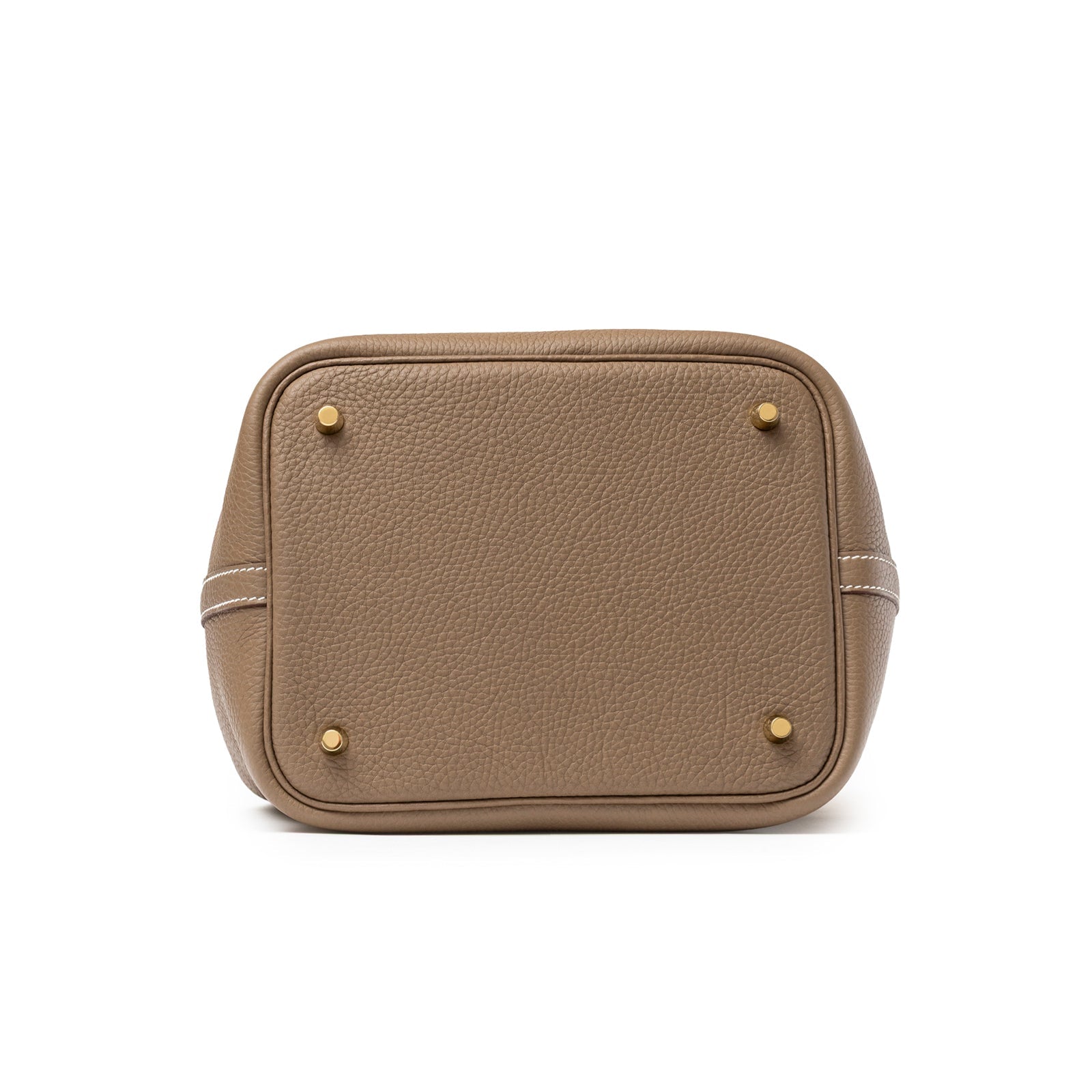 Hermès Picotin 22 Etoupe Clemence Gold Hardware