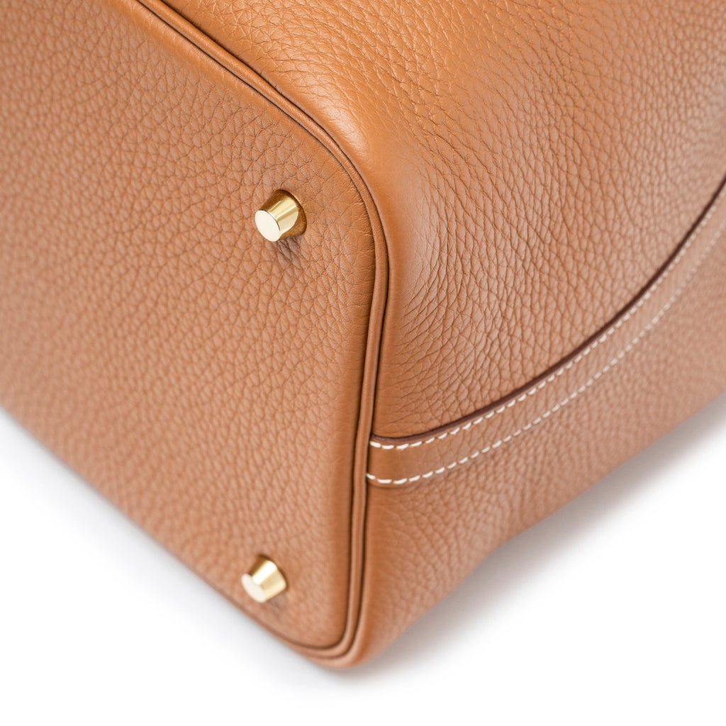 Hermès Picotin 22 Gold Clemence Gold Hardware