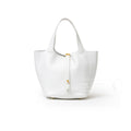 Hermès Picotin 22 New White Clemence Leather Hardware