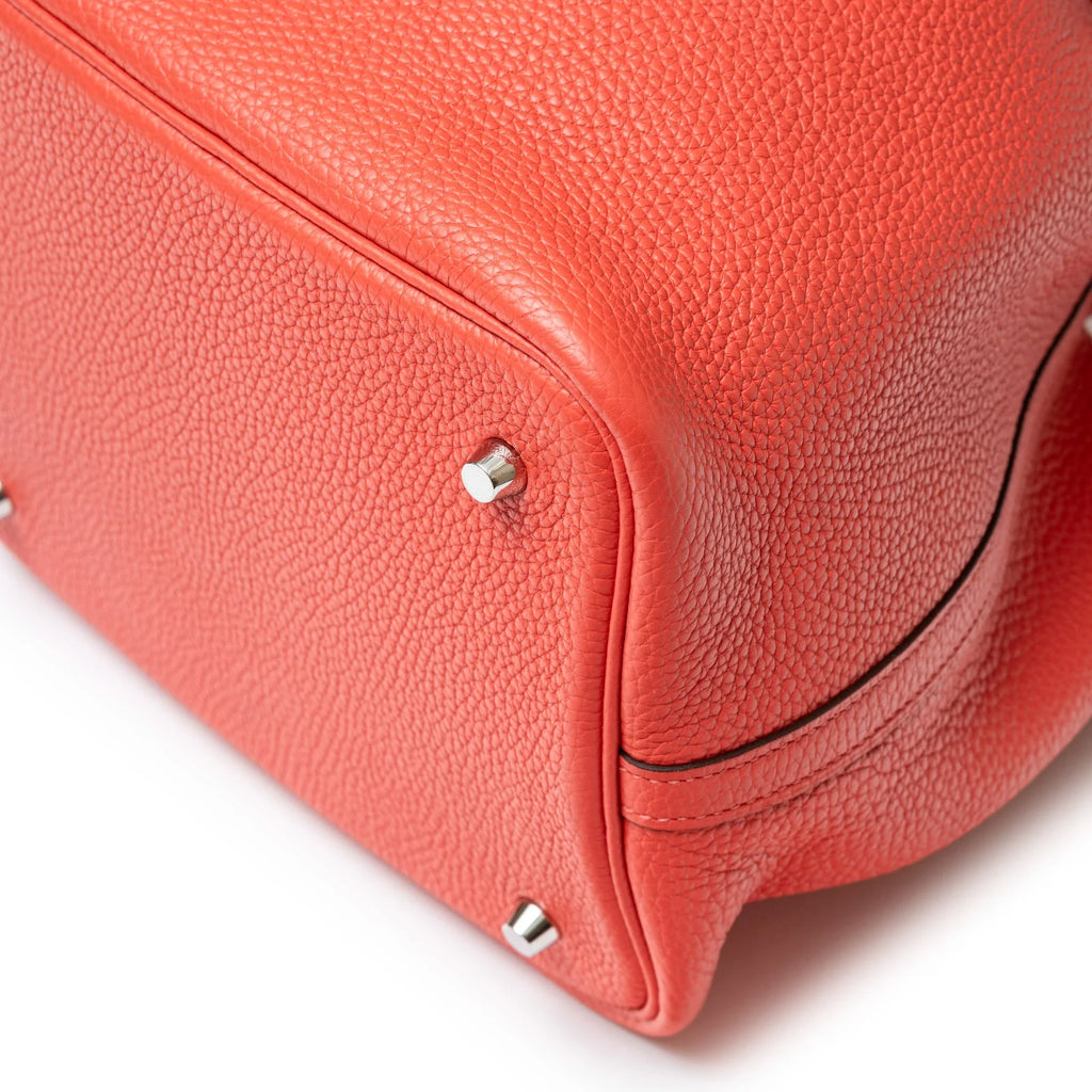 Hermès Picotin 22 Rose Jaipur Clemence Palladium Hardware