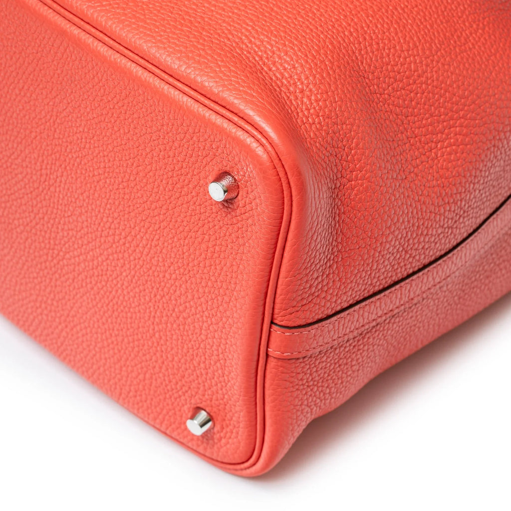 Hermès Picotin 22 Rose Jaipur Clemence Palladium Hardware