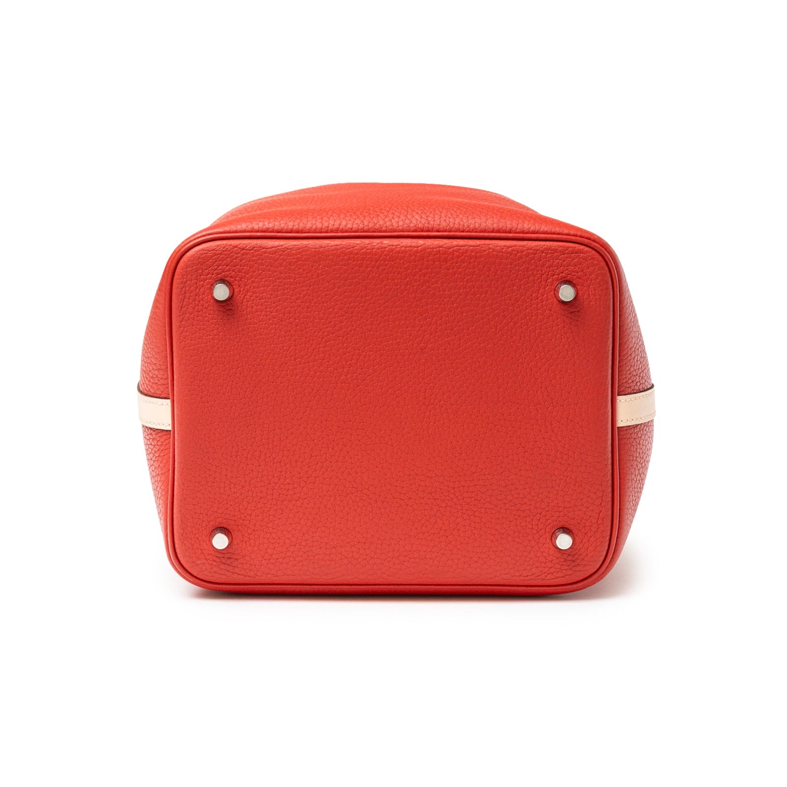 Hermès Picotin 22 Rouge Tomate Rose Elegante Clemence Palladium Hardware