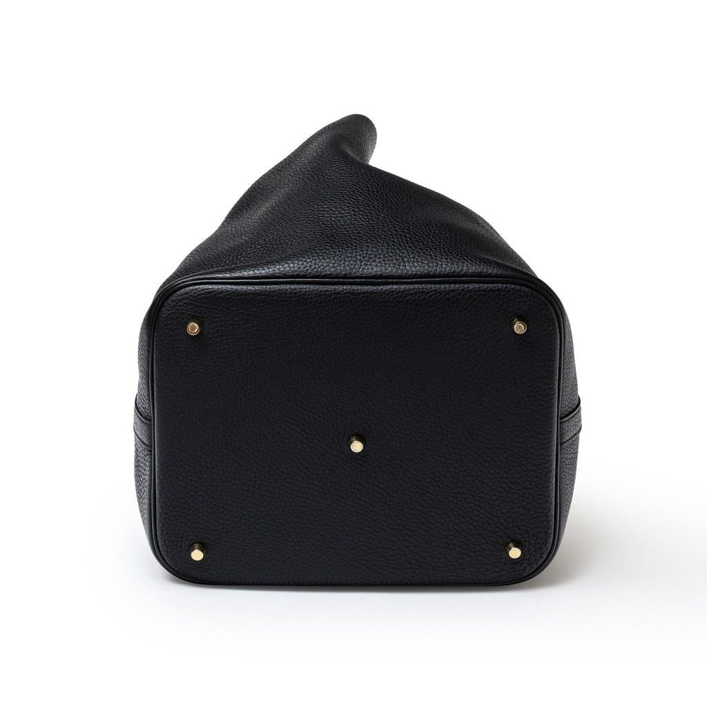 Hermès Picotin 26 Black Clemence Gold Hardware