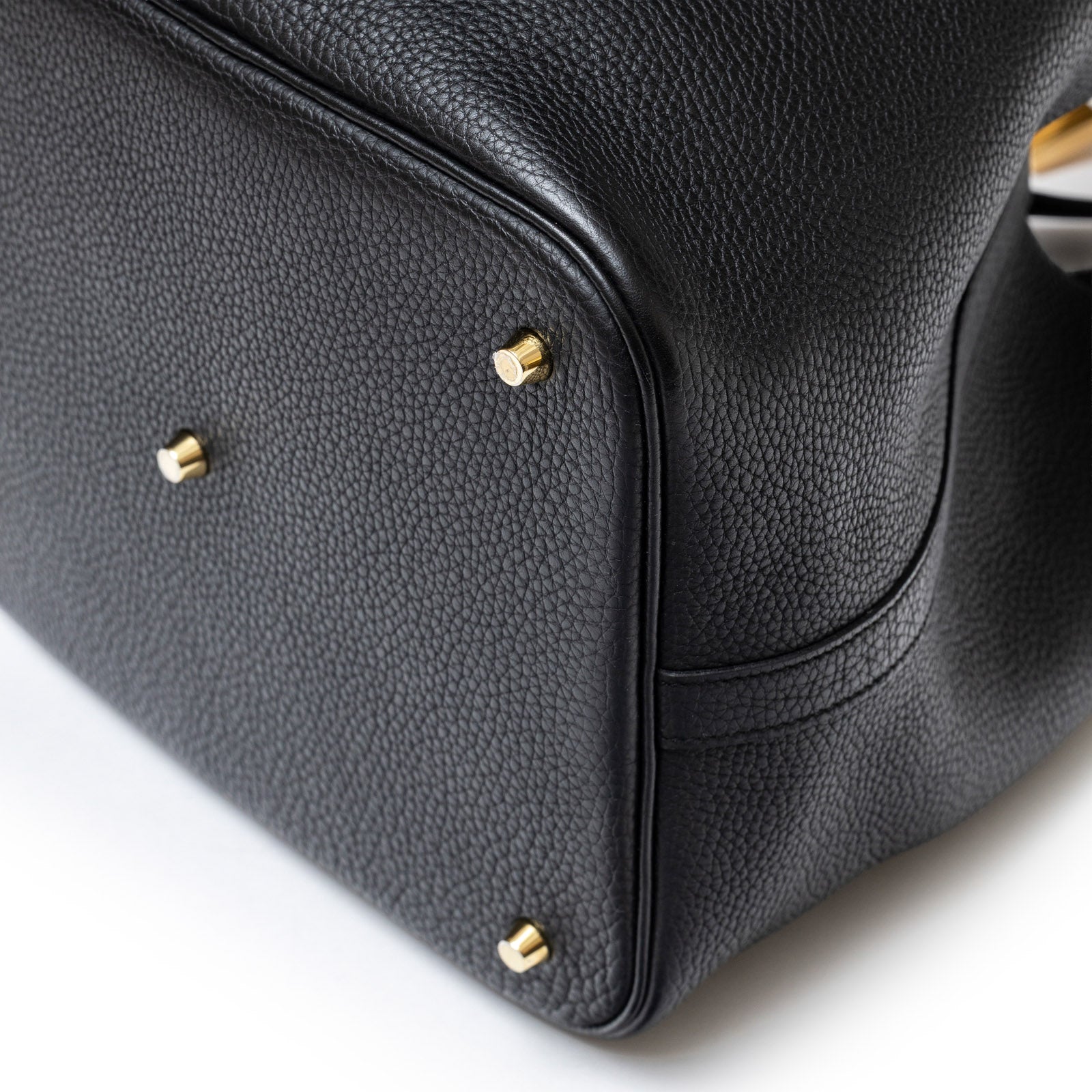 Hermès Picotin 26 Black Clemence Gold Hardware