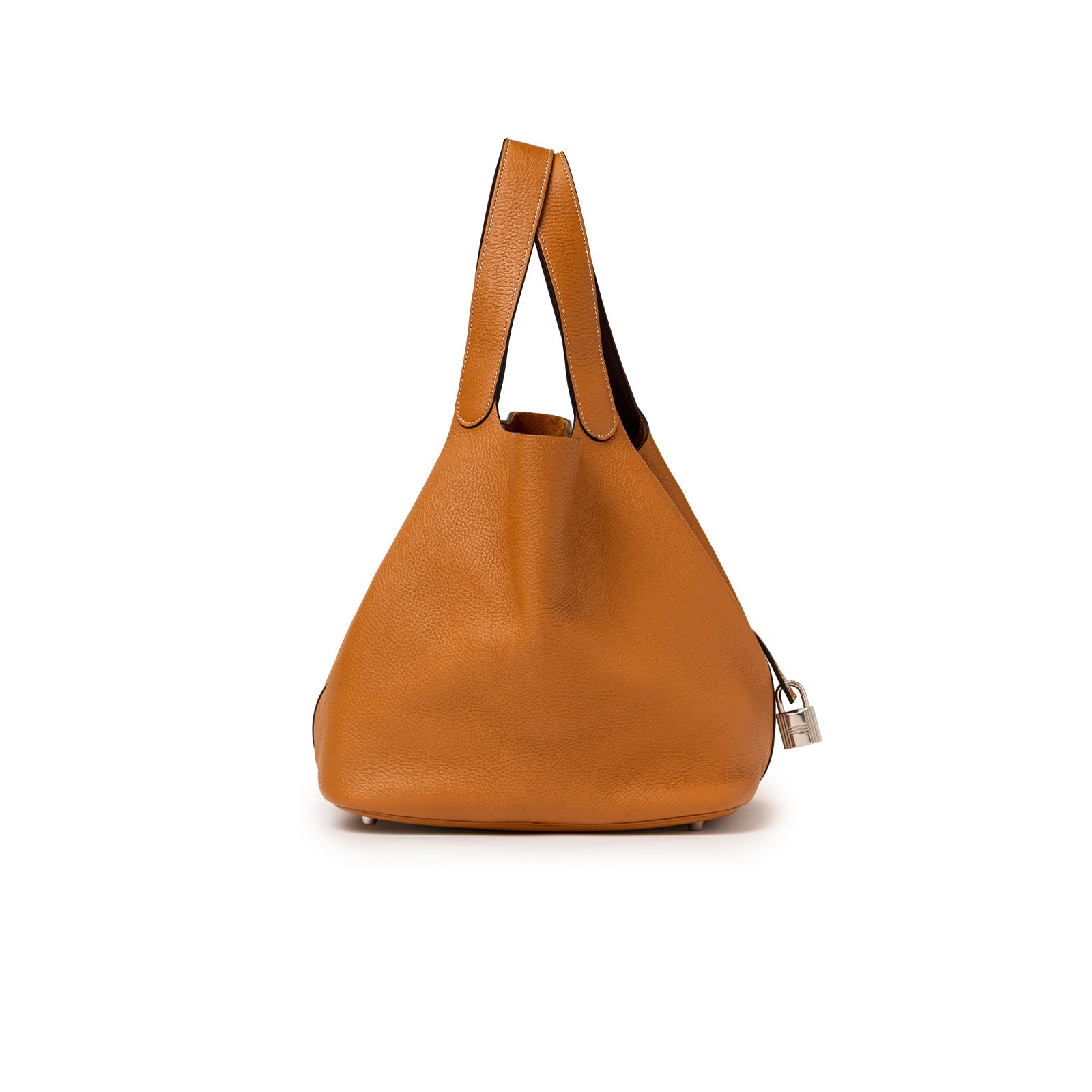 Hermès Picotin 26 Toffee Bordeaux Clemence Palladium Hardware