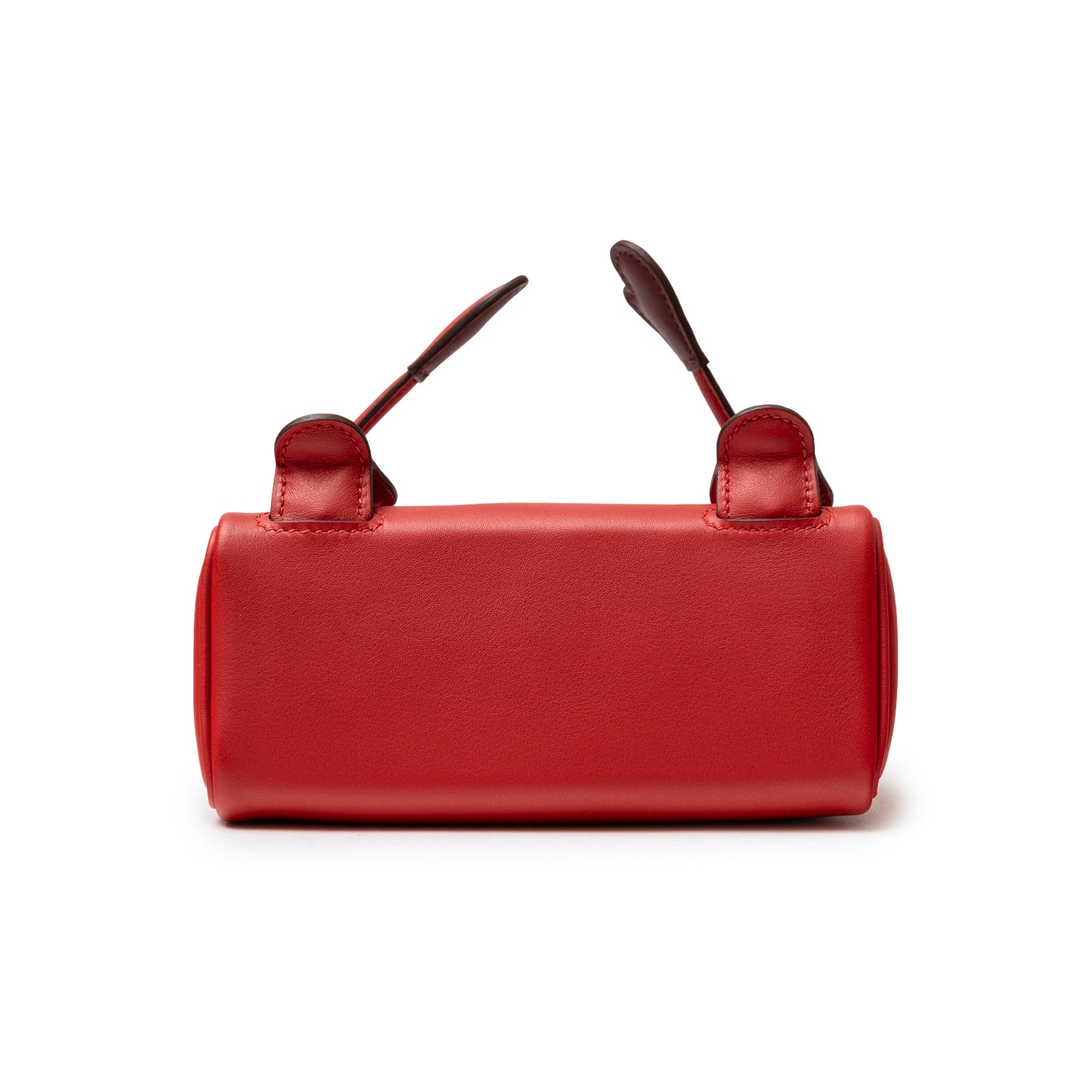 Hermès Quelle Idolle Kelly Doll Rouge Radieux Rouge H Swift Palladium Hardware