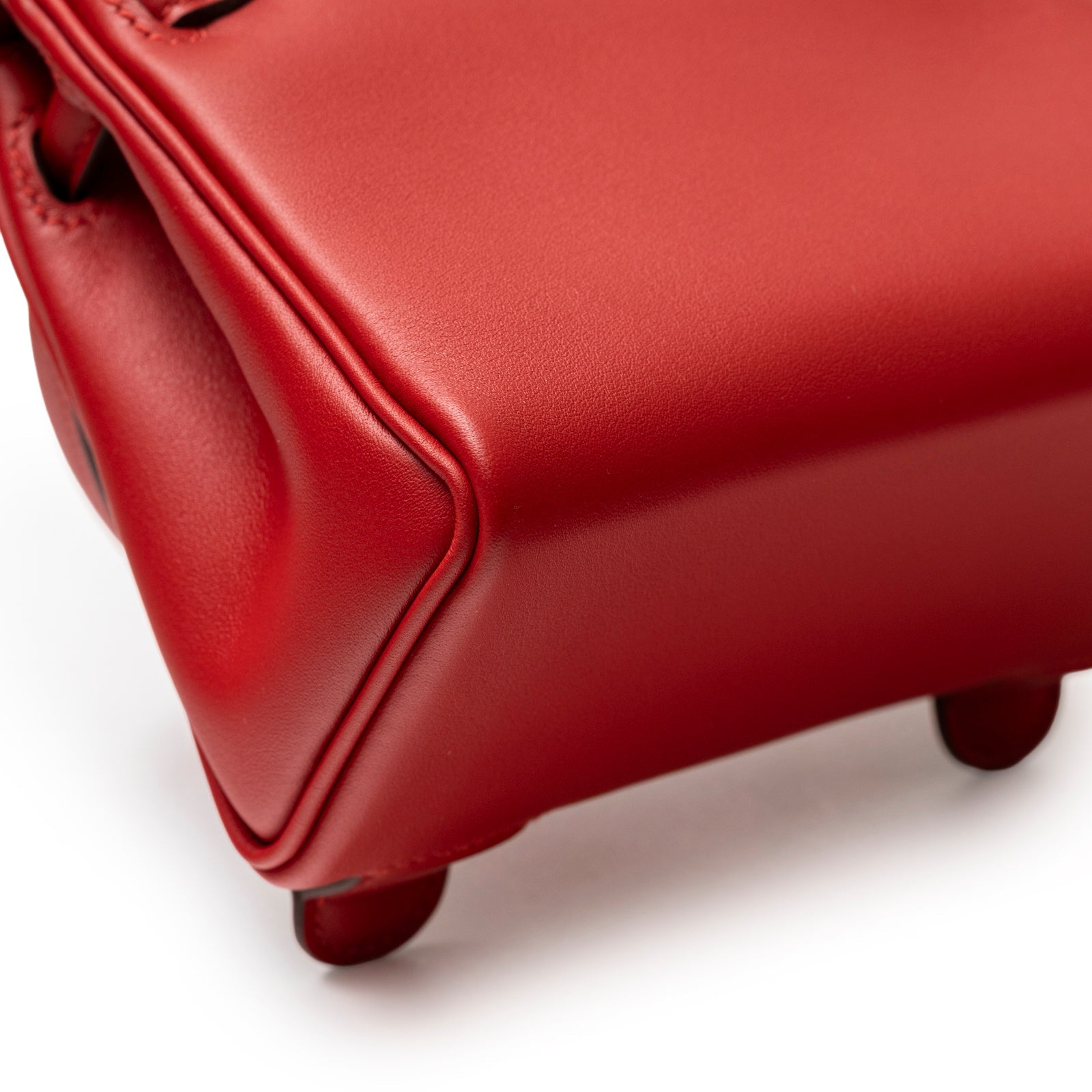 Hermès Quelle Idolle Kelly Doll Rouge Radieux Rouge H Swift Palladium Hardware