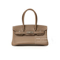 Hermès Shoulder Birkin 29 Etoupe Evercolor Palladium Hardware