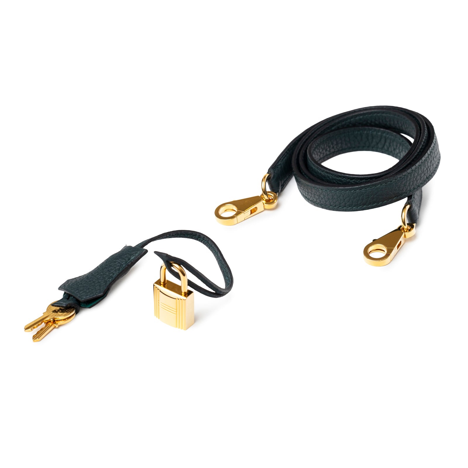 Hermès Special Order HSS Horseshoe Kelly 25 Malachite Vert Togo Gold Hardware