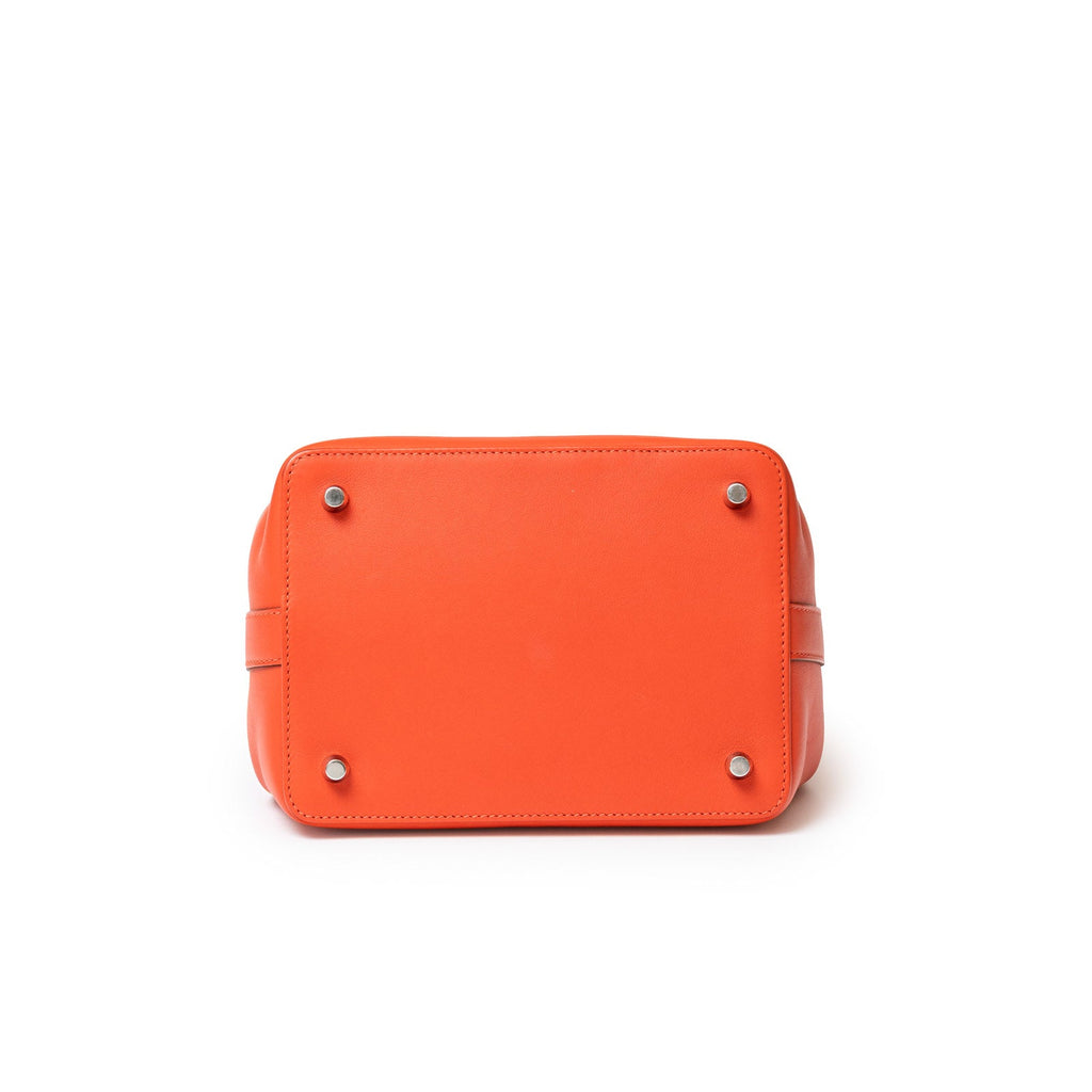 Hermès Tool Box 20 Rouge Swift Palladium Hardware