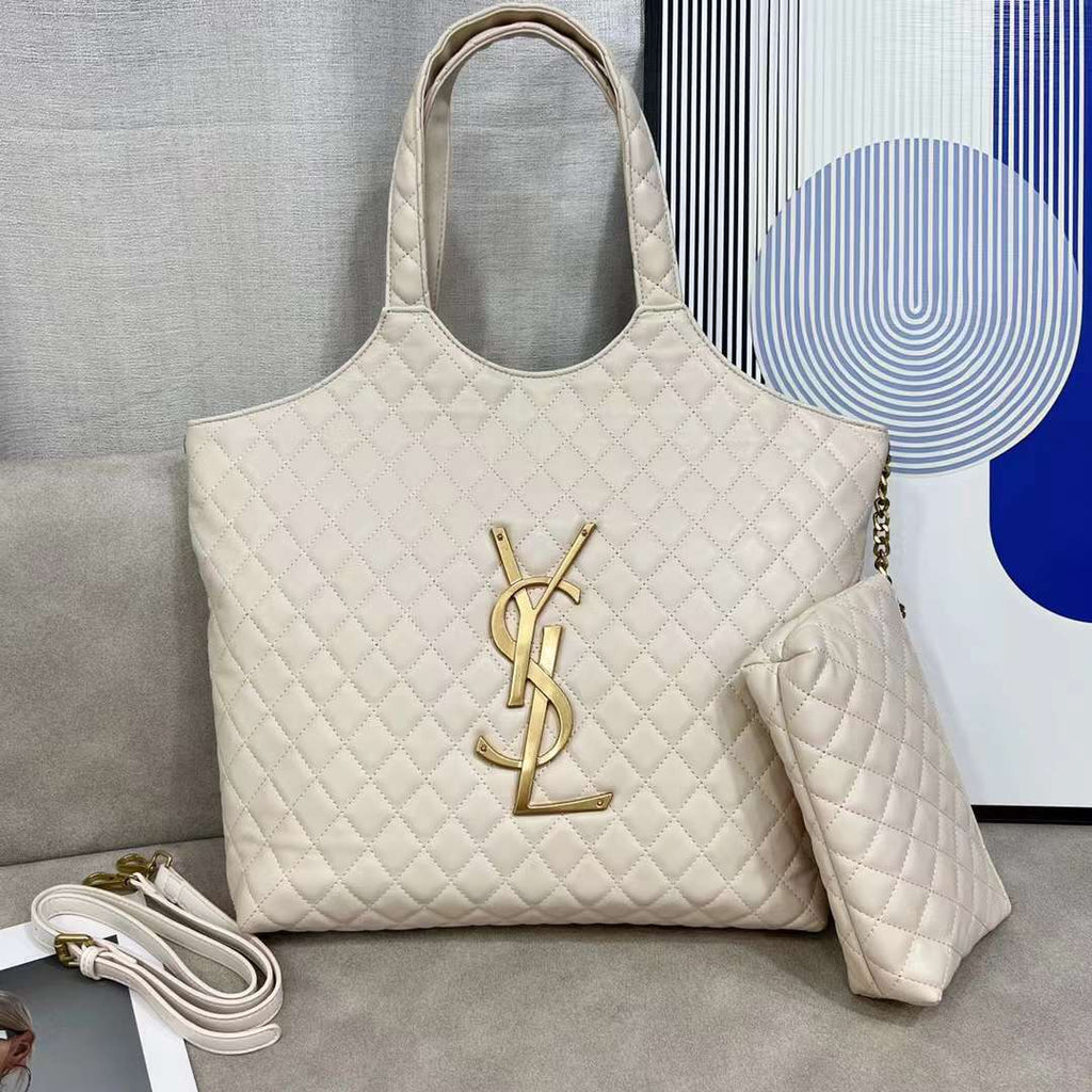 YSL Saint Laurent Icare Maxi for Shopping, Beach, and Everyday Fashion 4486