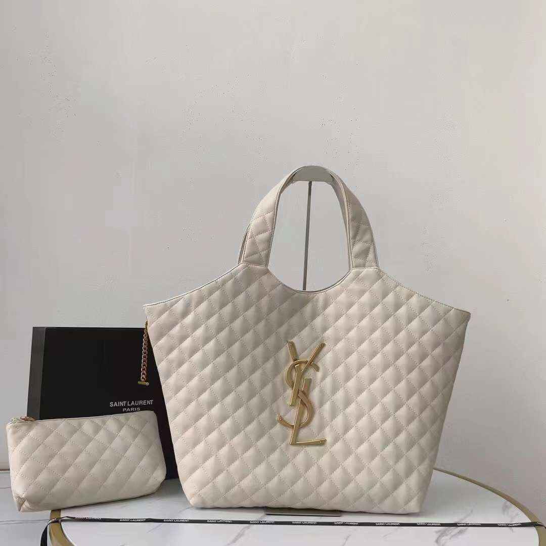 YSL Saint Laurent Icare Maxi for Shopping, Beach, and Everyday Fashion 4486
