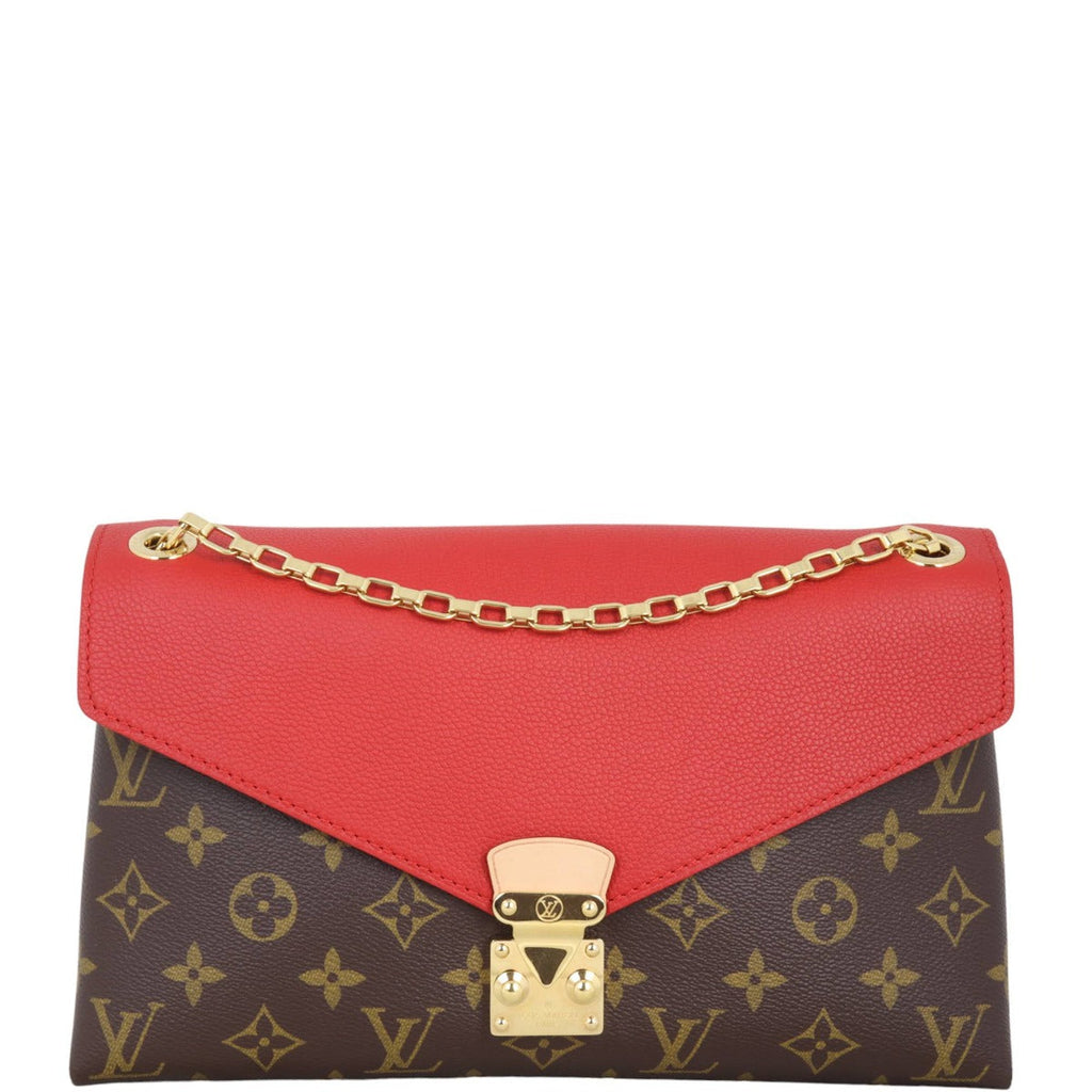 Louis Vuitton Pallas Chain Shoulder Bag Monogram