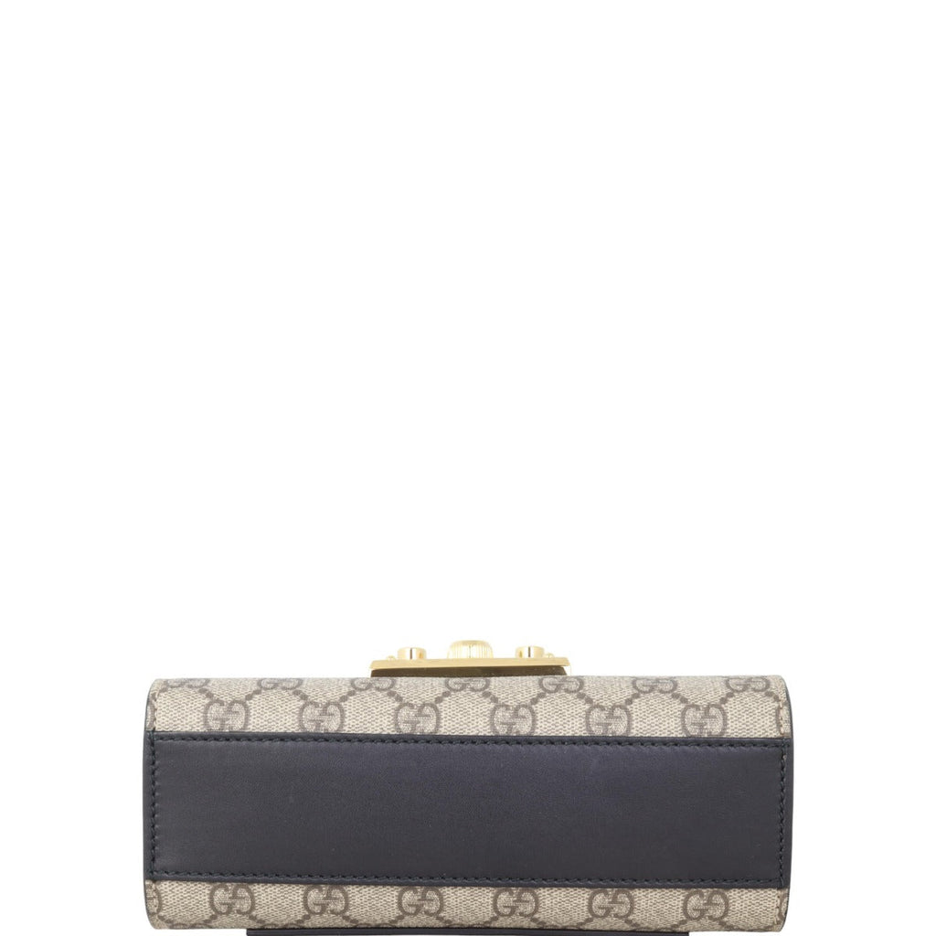 Gucci GG Supreme Padlock Small Shoulder Bag
