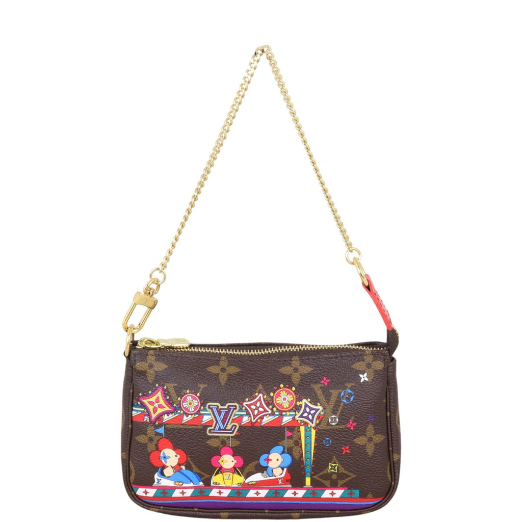 Louis Vuitton Mini Pochette Accessoires Monogram Vivienne Bumper Cars