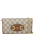Gucci GG Supreme Horsebit 1955 Chain Wallet