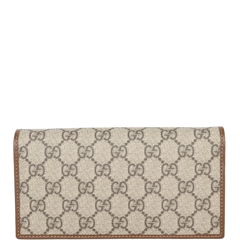 Gucci GG Supreme Horsebit 1955 Chain Wallet