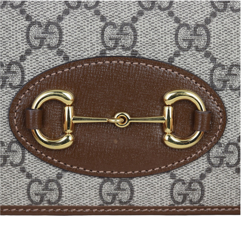 Gucci GG Supreme Horsebit 1955 Chain Wallet