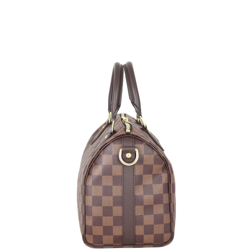 Louis Vuitton Speedy 25 Bandouliere Damier Ebene