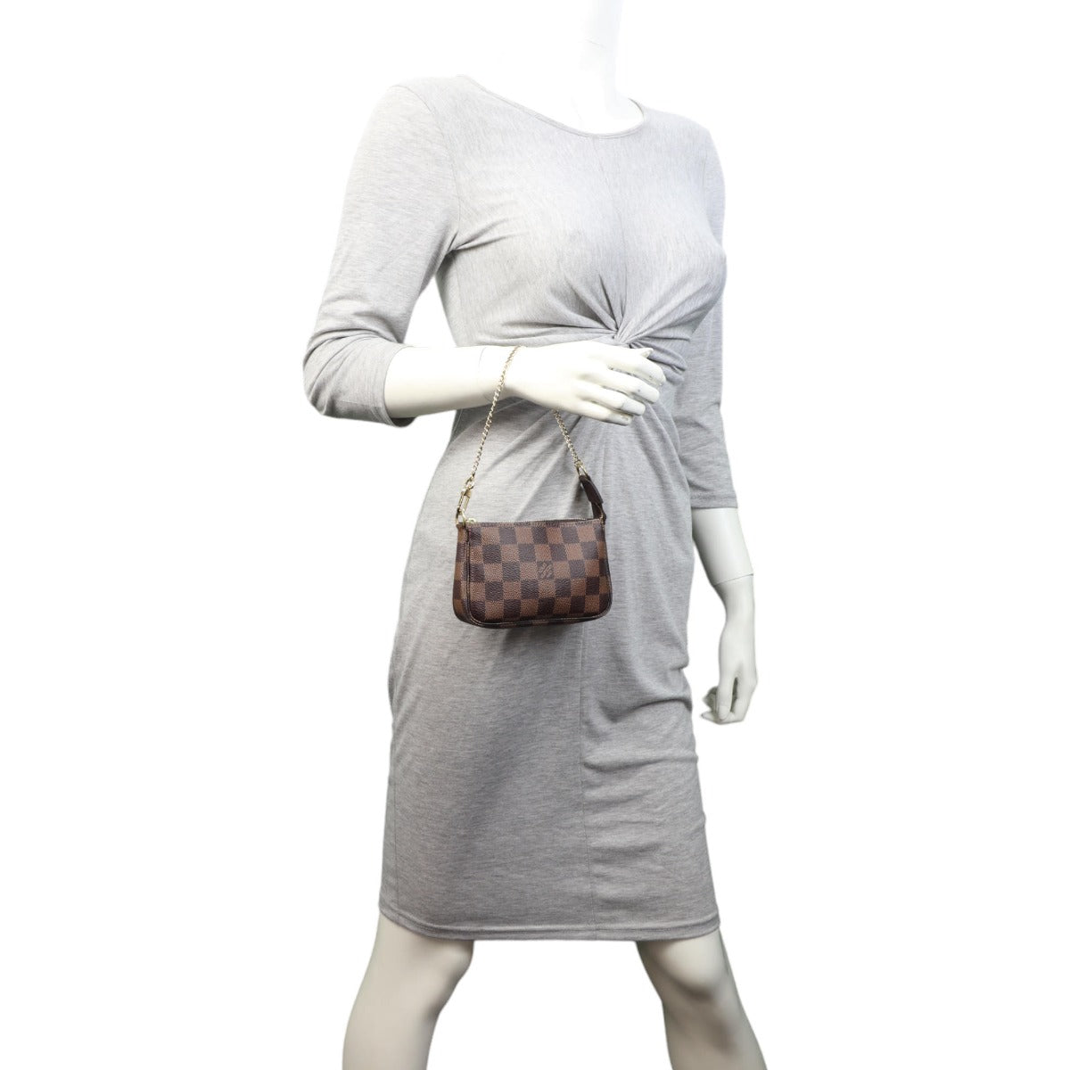 Louis Vuitton Mini Pochette Accessoires Damier Ebene