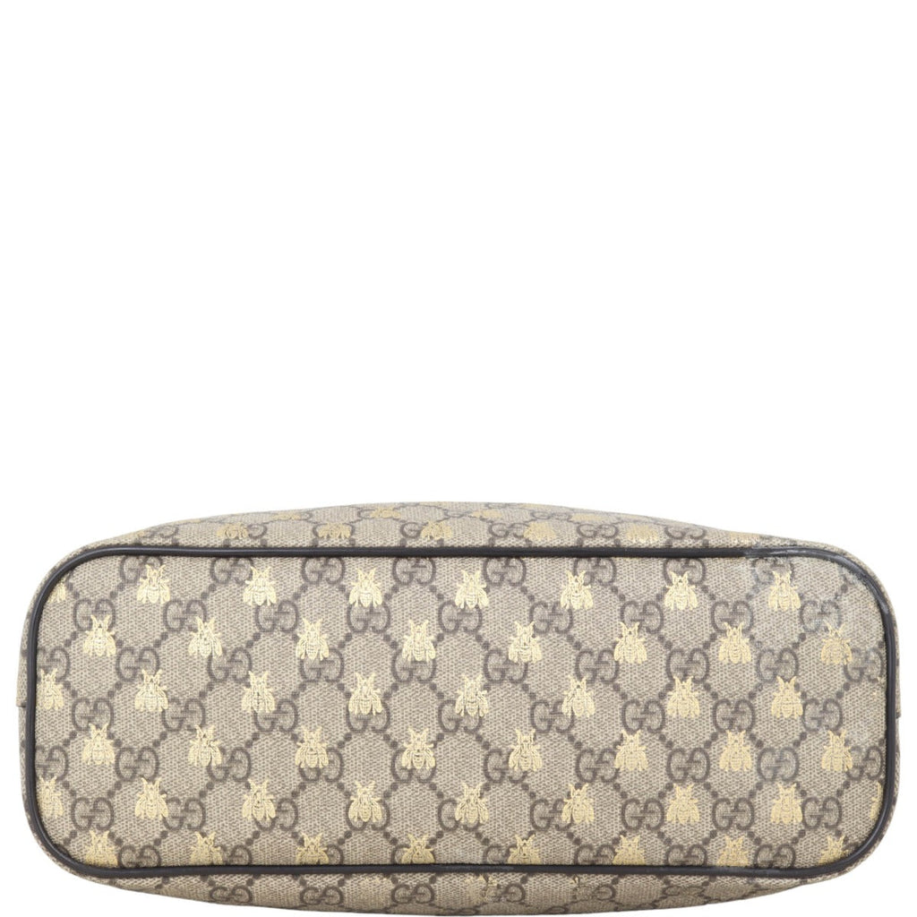 Gucci GG Supreme Bees Soft Tote Small
