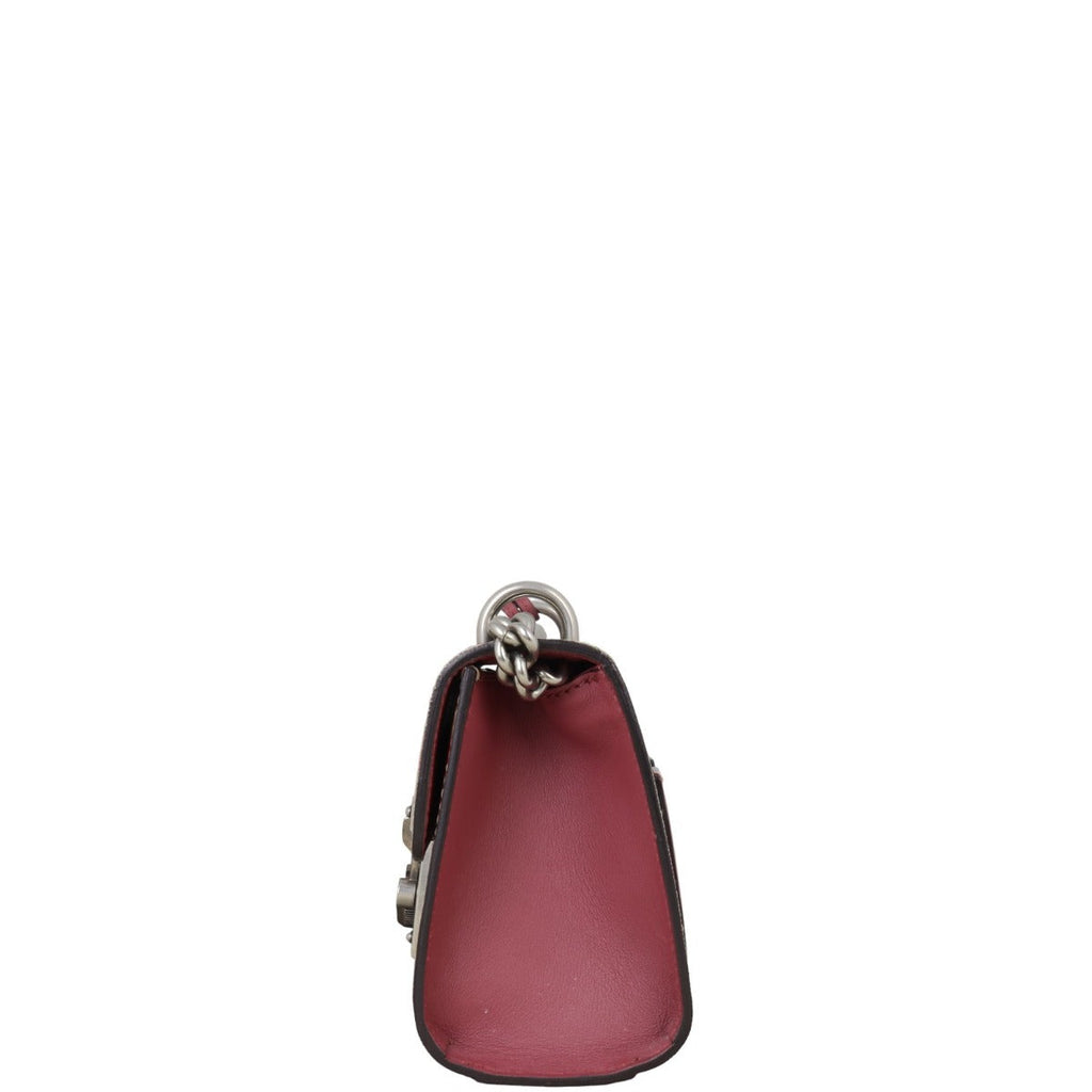Gucci GG Supreme Blooms Padlock Small Shoulder Bag
