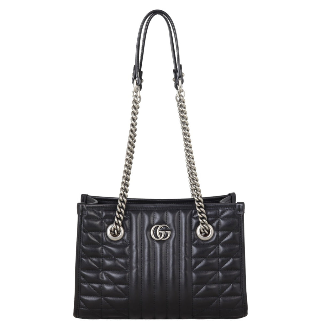 Gucci GG Marmont Matelasse Aria Chain Tote Small