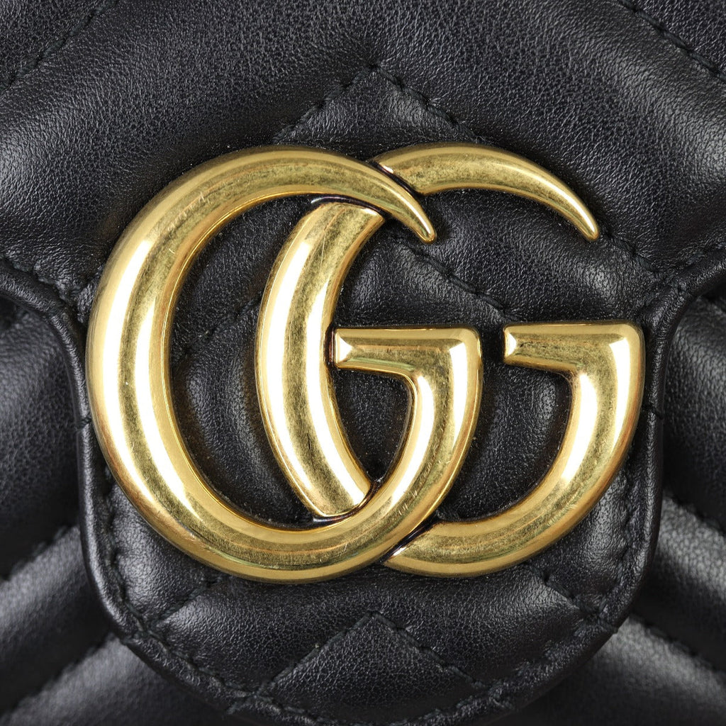 Gucci GG Marmont Matelasse Chain Wallet