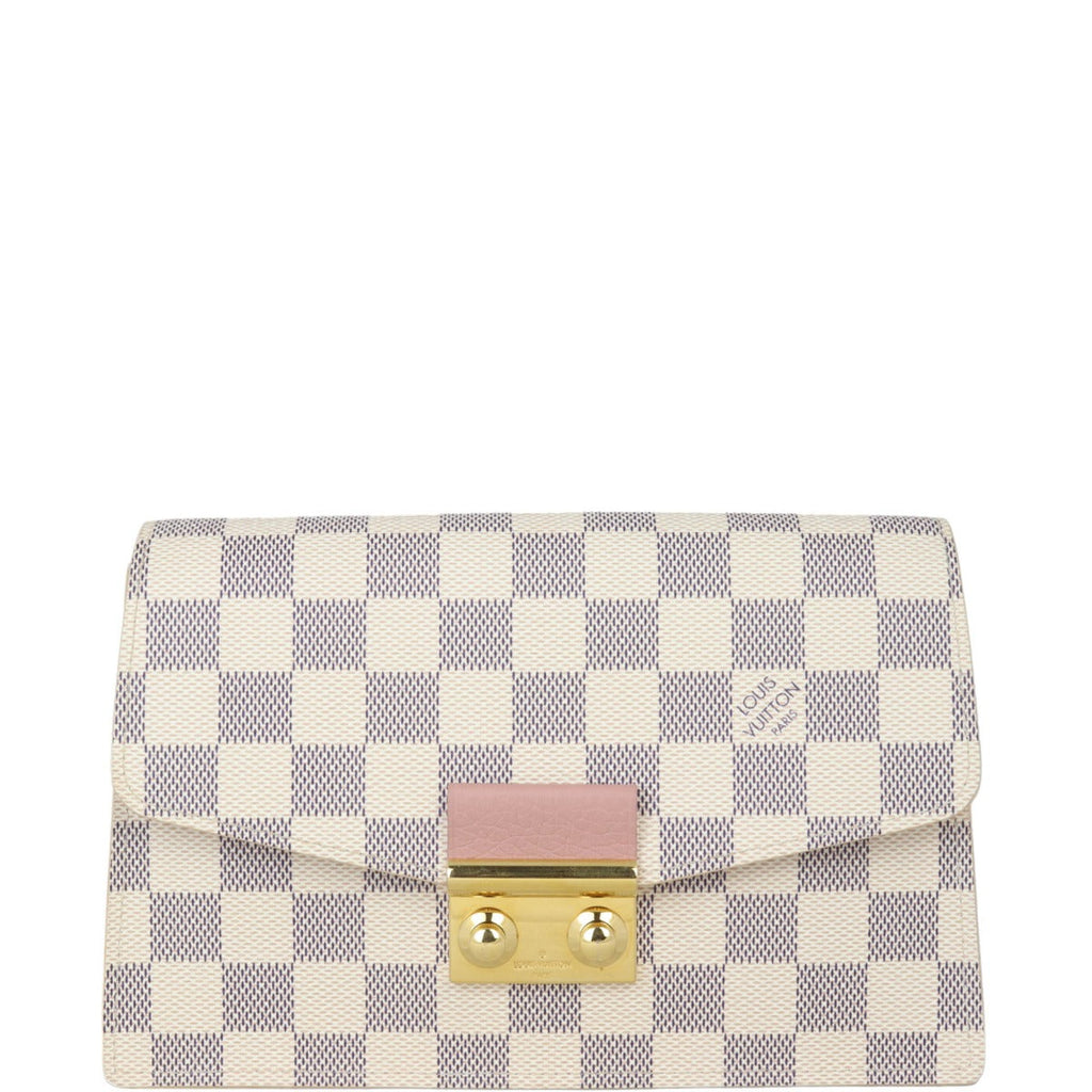Louis Vuitton Croisette Chain Wallet Damier Azur