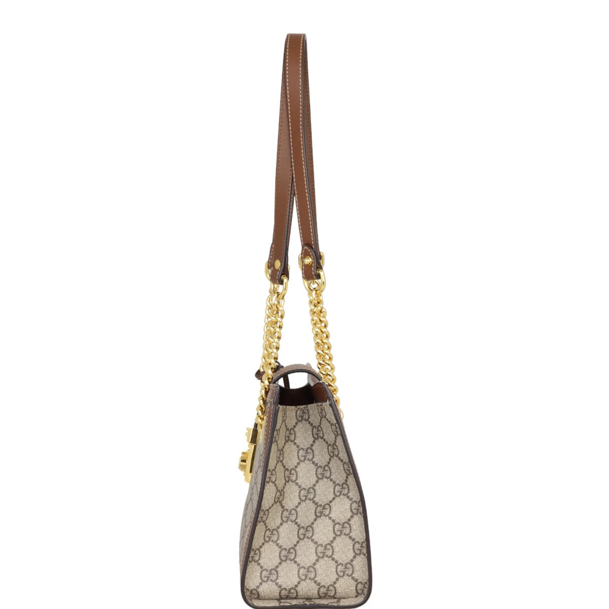 Gucci GG Supreme Small Padlock Tote