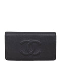 Chanel Timeless Bifold Wallet | Black Caviar