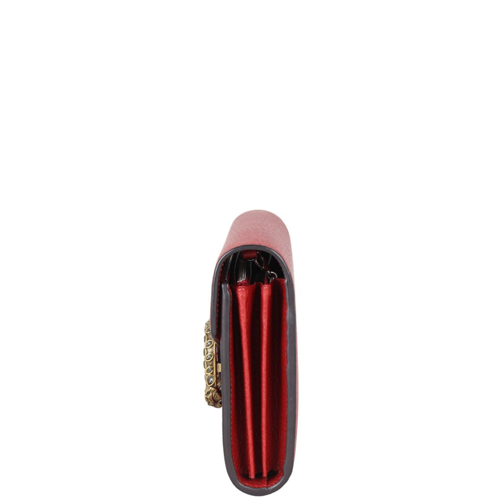Gucci Dionysus Mini Leather Chain Wallet