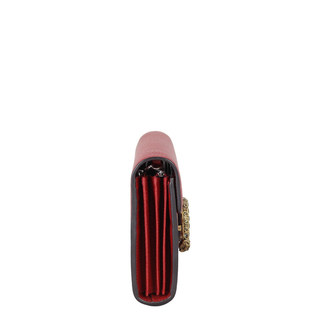 Gucci Dionysus Mini Leather Chain Wallet
