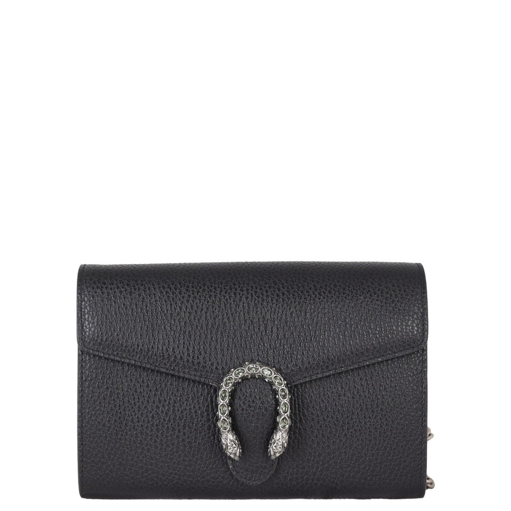 Gucci Dionysus Mini Leather Chain Wallet