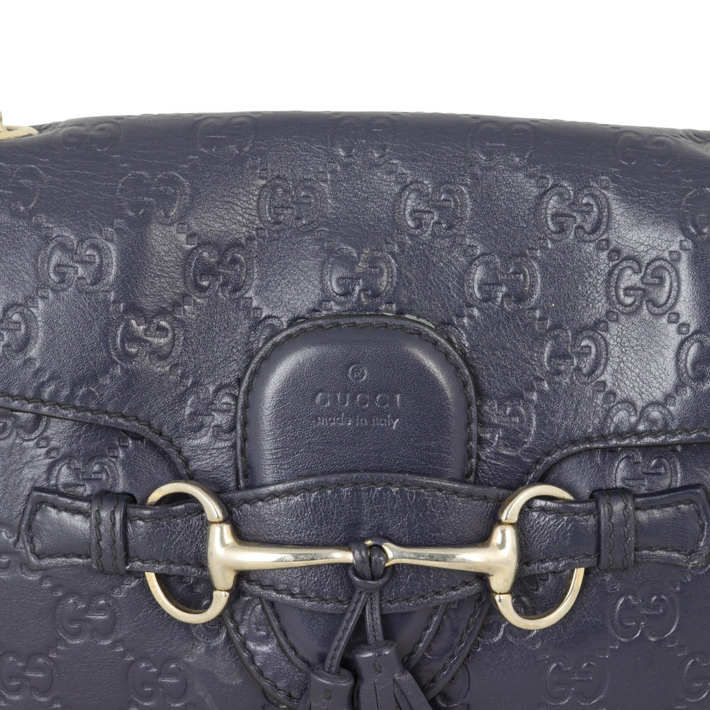 Gucci Emily Guccissima Chain Shoulder Bag