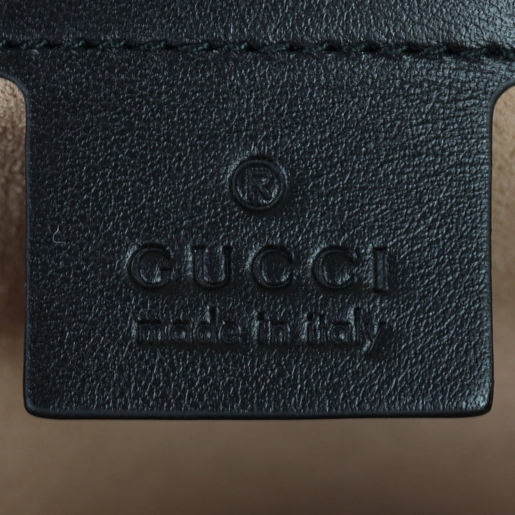 Gucci GG Marmont Zip Around Top Handle Camera Bag Small