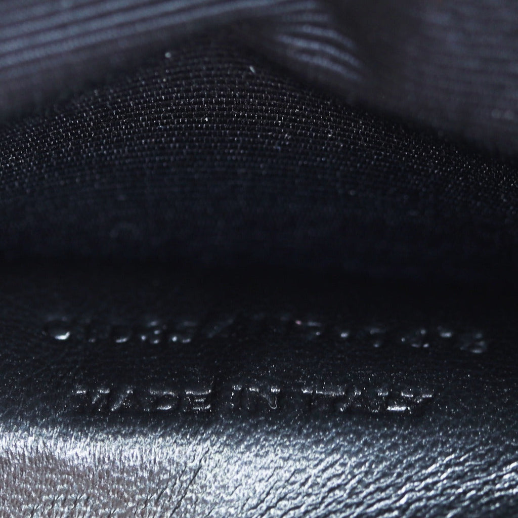 Saint Laurent Kate Tassel Medium Chain Bag Croc-Embossed