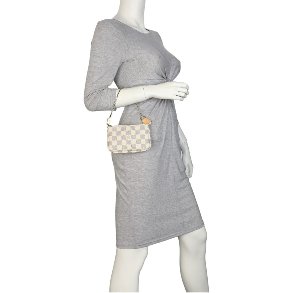 Louis Vuitton Mini Pochette Accessoires Damier Azur