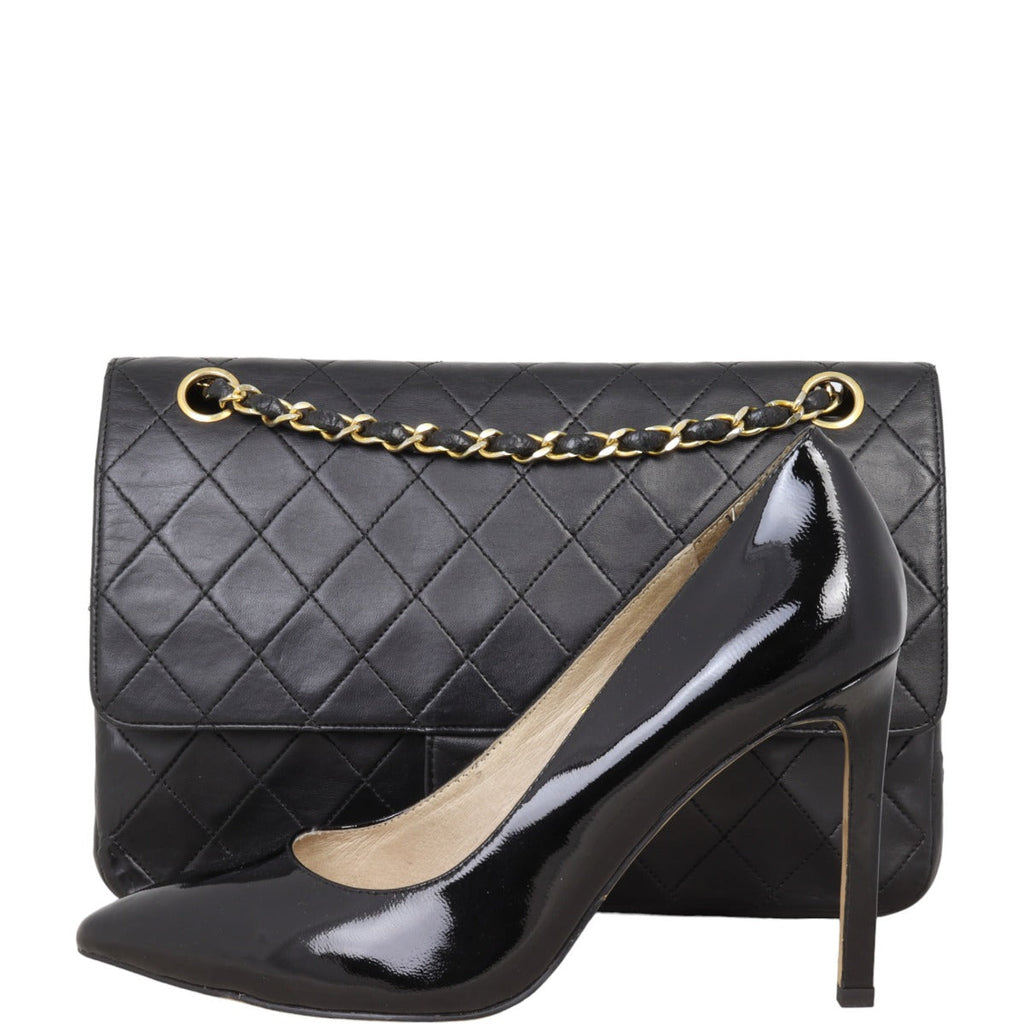 Chanel Classic Double Flap Medium | Black Vintage
