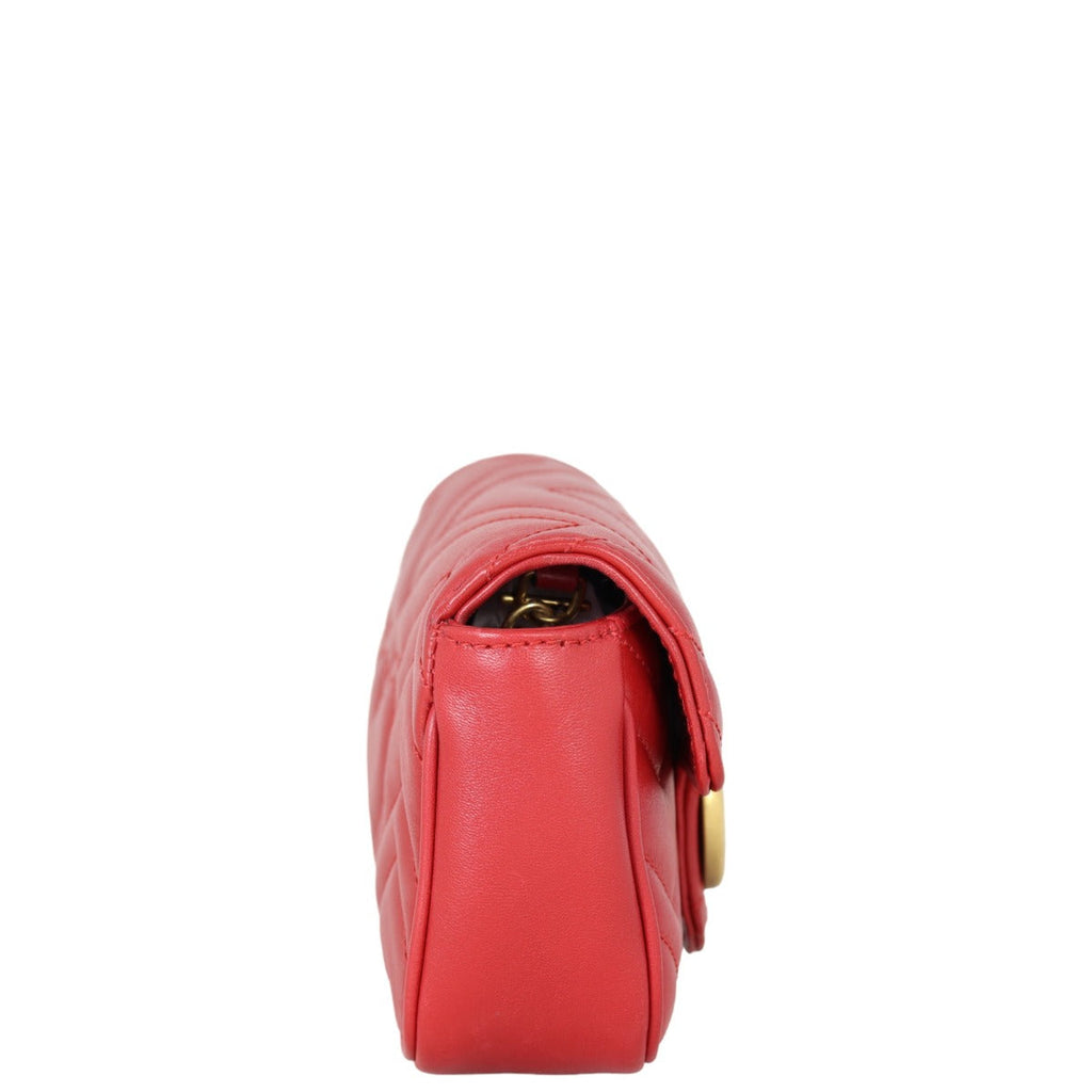 Gucci GG Marmont Matelasse Super Mini Shoulder Bag