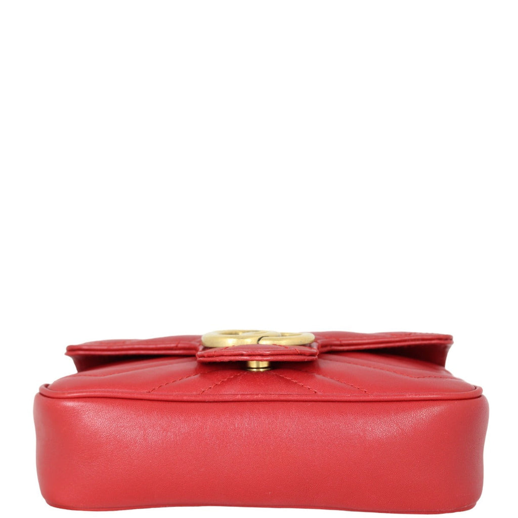 Gucci GG Marmont Matelasse Super Mini Shoulder Bag