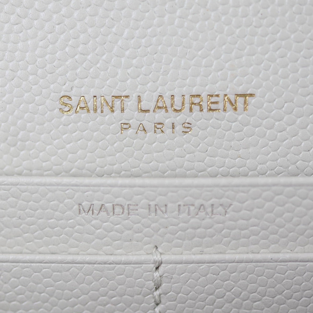 Saint Laurent Monogram Envelope Wallet on Chain