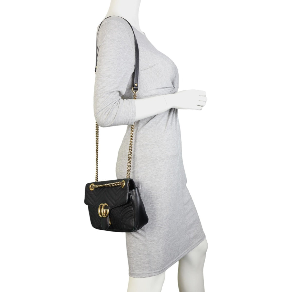 Gucci GG Marmont Matelasse Small Shoulder Bag