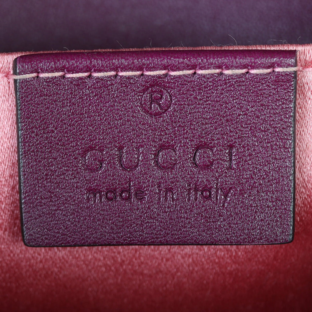 Gucci GG Marmont Mini Velvet Shoulder Bag