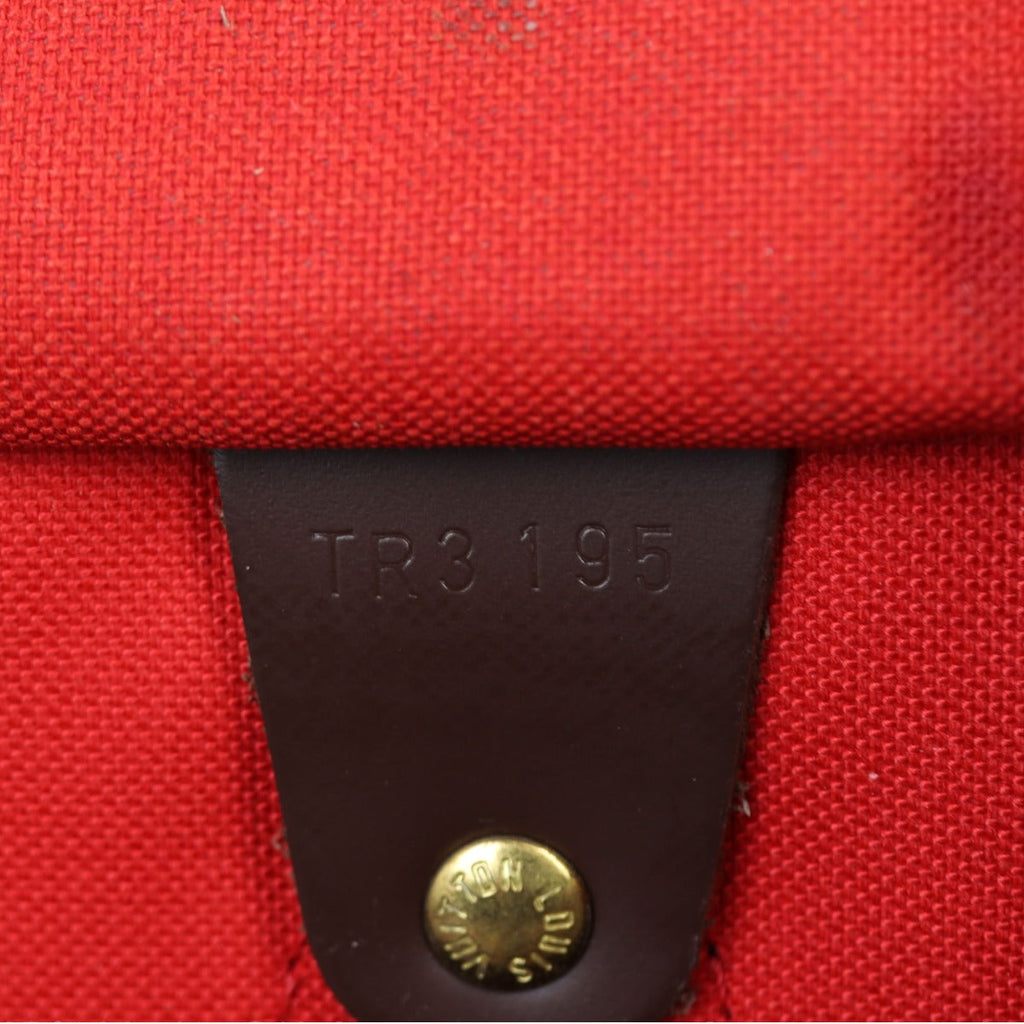Louis Vuitton Speedy 35 Bandouliere Damier Ebene