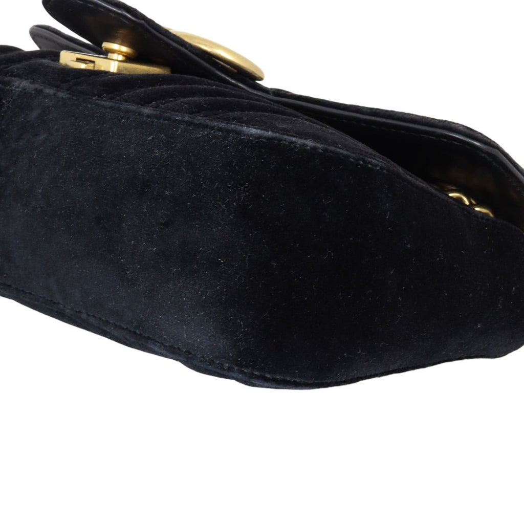 Gucci Marmont Velvet Mini Shoulder Bag