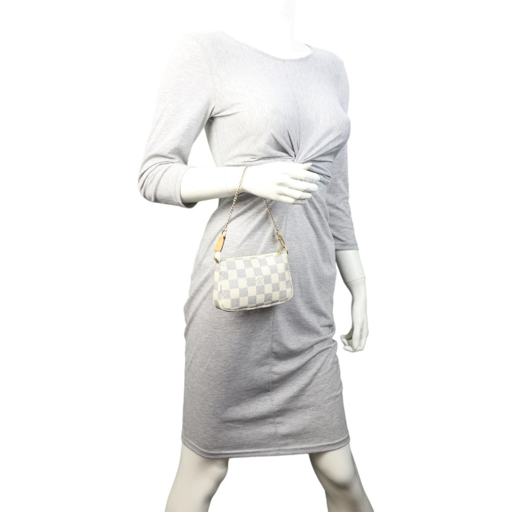 Louis Vuitton Mini Pochette Accessoires Damier Azur