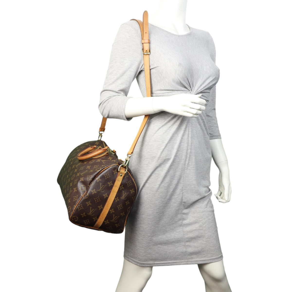 Louis Vuitton Speedy 35 Bandouliere Monogram